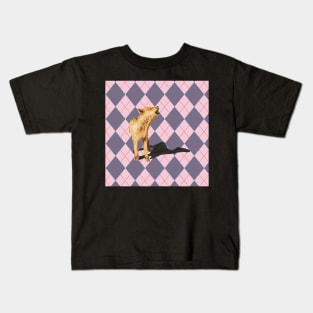 dingo in pink Kids T-Shirt